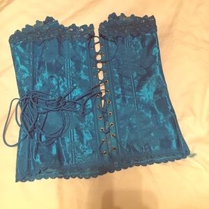 Fredrick's Royal Blue Corset